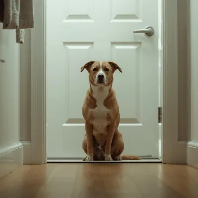Why Your Dog Follows You Everywhere Including the Bathroom