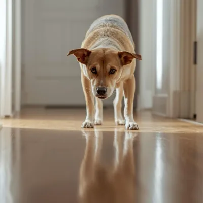 Why Your Dog Is Scared of Shiny Floors and How to Help