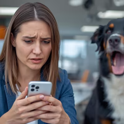 Stopping Your Dog from Barking When You Are on the Phone