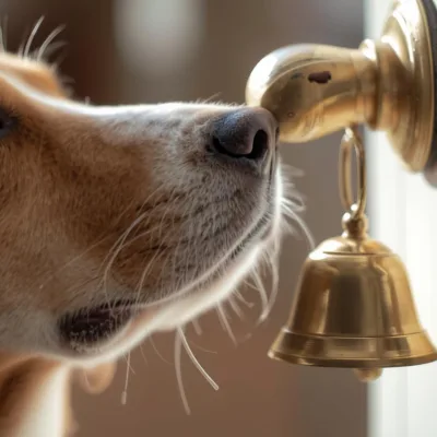 Teaching a Dog to Ring a Bell to Go Outside