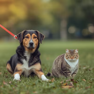 Teaching Your Dog to Be Calm Around Squirrels and Cats