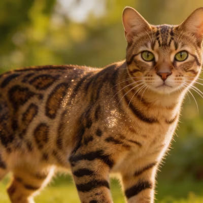 Bengal Cat: Wild Looks, Domestic Personality