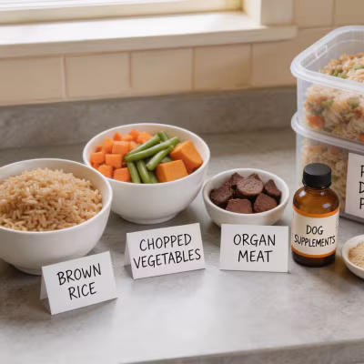 Homemade Dog Food: Recipes and Guidelines