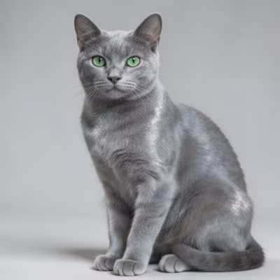 Russian Blue Cat: The Elegant, Low-Maintenance Companion