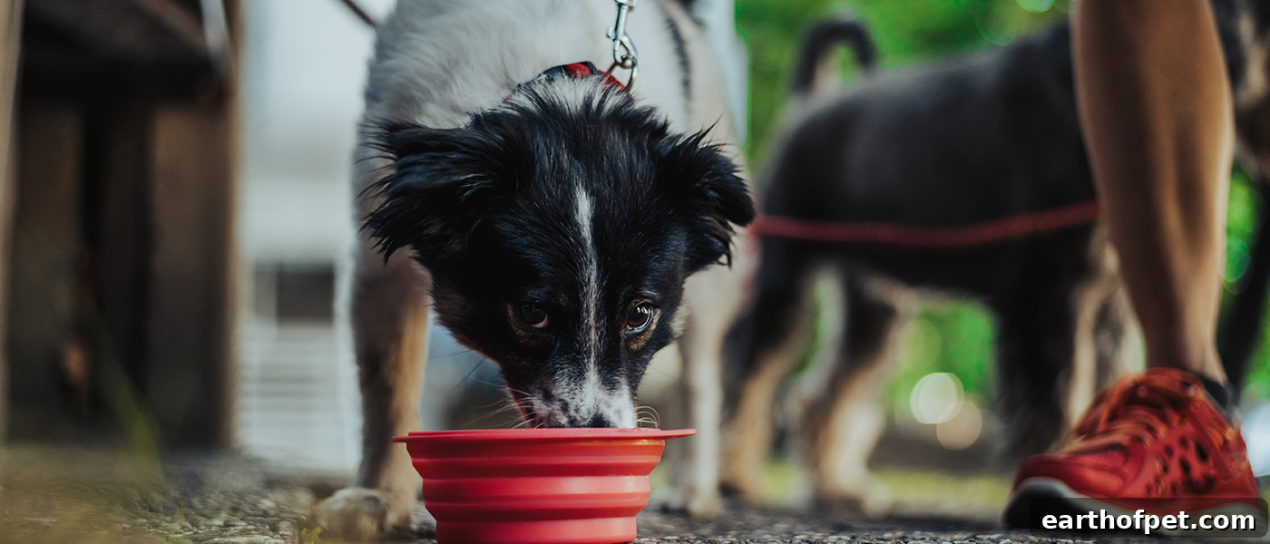 Dehydration in Dogs - Prevent dehydration by monitoring water intake, offering wet food and providing shade during heat.