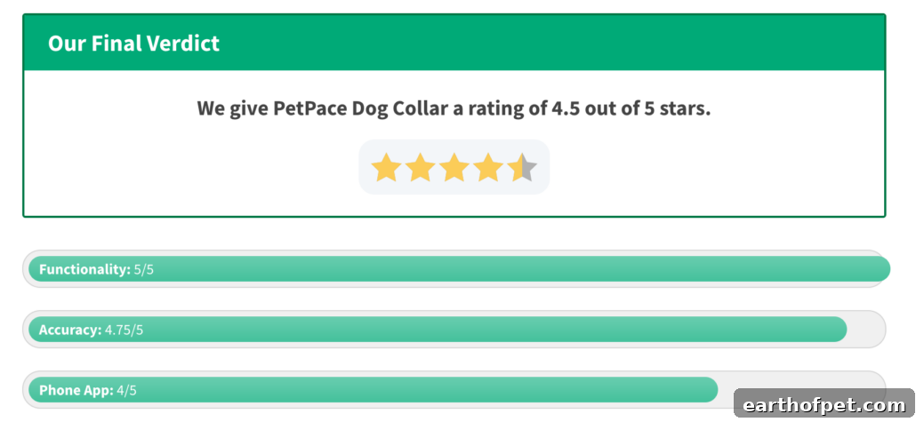 PetPace smart collar overview