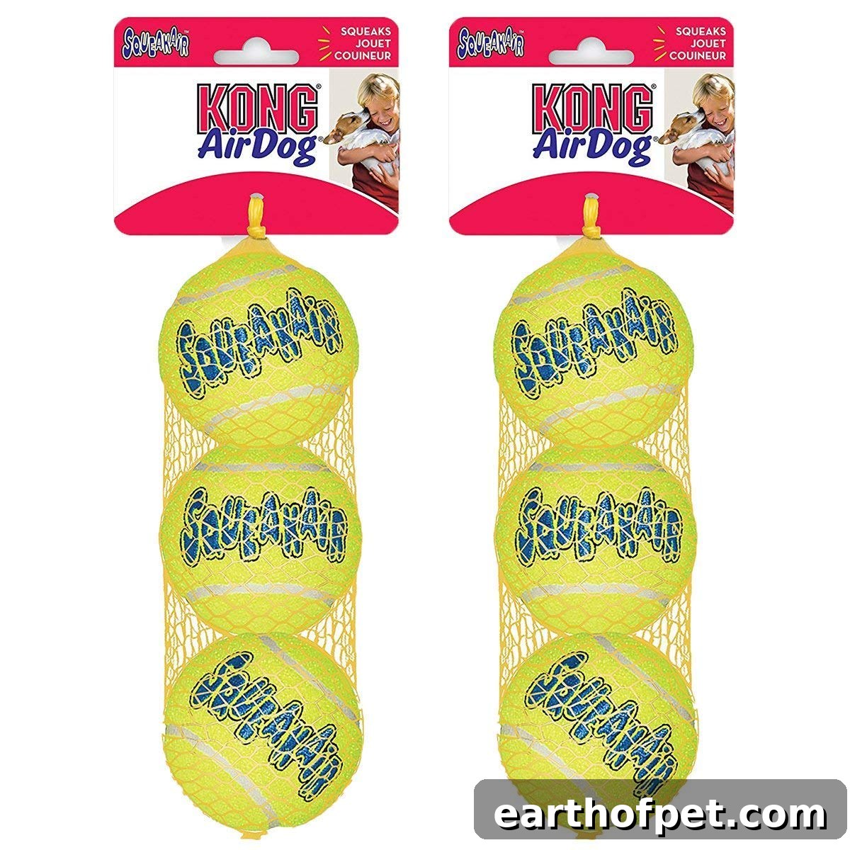 Kong Air Squeaker Balls