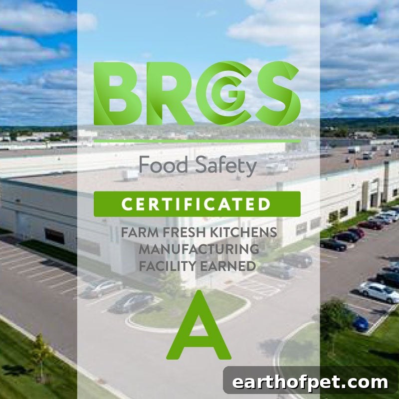 BRC accreditation Wellness Pet Food