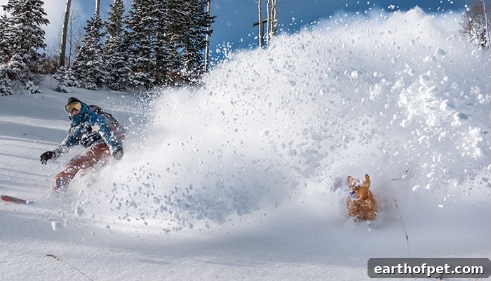 andrew * kicker, How to Ski and Snowboard With Your Adventure Dog