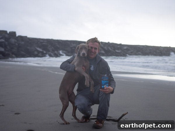 josh and koda, first time pet owner, core+ for dogs